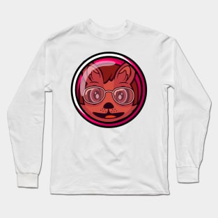 Space Helmet Quokka Catherine Long Sleeve T-Shirt